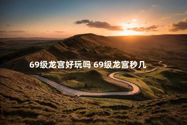 69级龙宫好玩吗 69级龙宫秒几